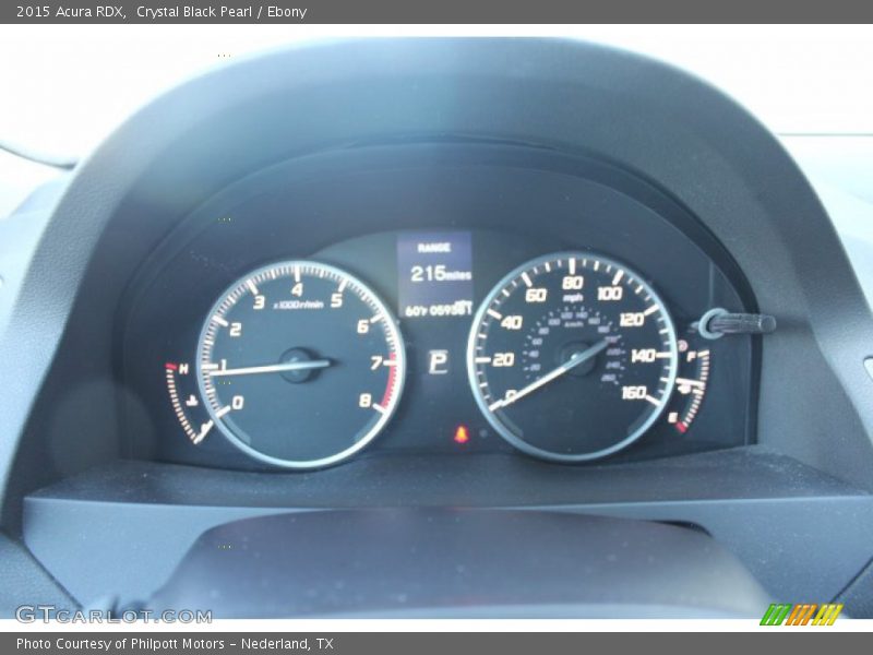 Crystal Black Pearl / Ebony 2015 Acura RDX