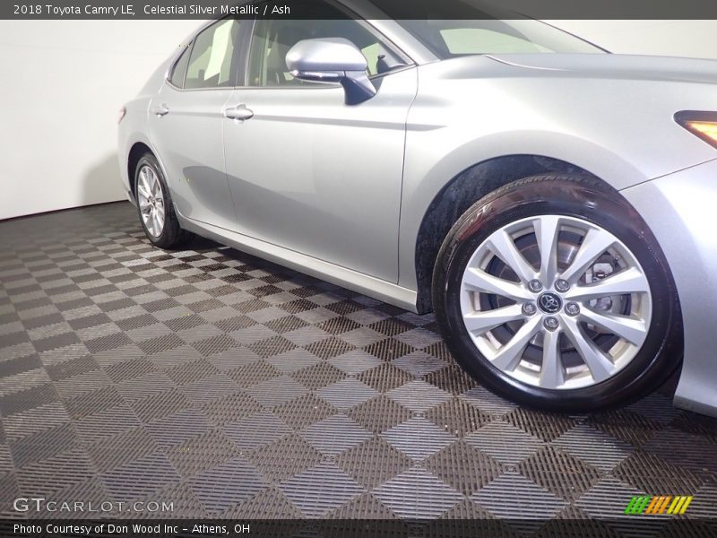 Celestial Silver Metallic / Ash 2018 Toyota Camry LE