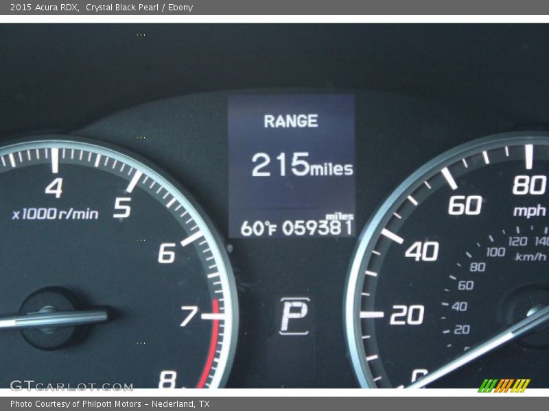 Crystal Black Pearl / Ebony 2015 Acura RDX