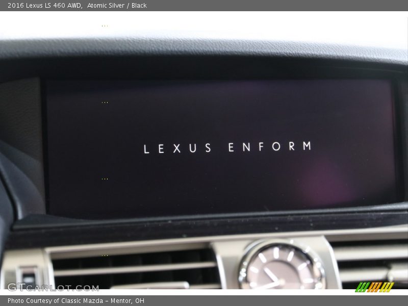 Atomic Silver / Black 2016 Lexus LS 460 AWD