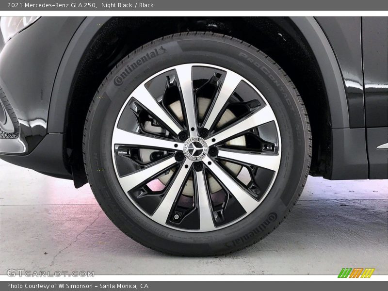 Night Black / Black 2021 Mercedes-Benz GLA 250