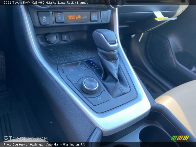 Lunar Rock / Nutmeg 2021 Toyota RAV4 XLE AWD Hybrid