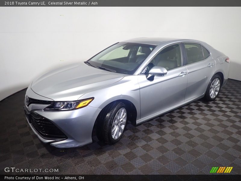 Celestial Silver Metallic / Ash 2018 Toyota Camry LE
