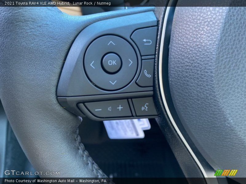 Lunar Rock / Nutmeg 2021 Toyota RAV4 XLE AWD Hybrid