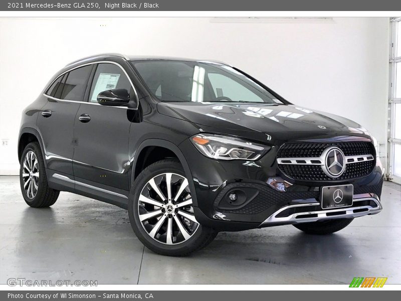 Night Black / Black 2021 Mercedes-Benz GLA 250