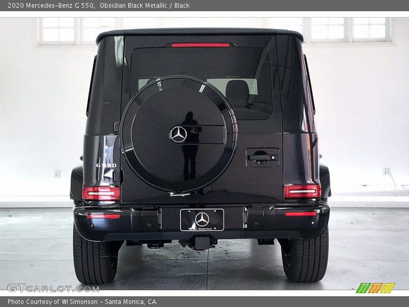 Obsidian Black Metallic / Black 2020 Mercedes-Benz G 550