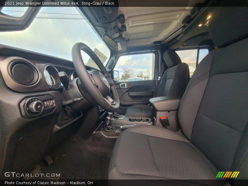 Sting-Gray / Black 2021 Jeep Wrangler Unlimited Willys 4x4