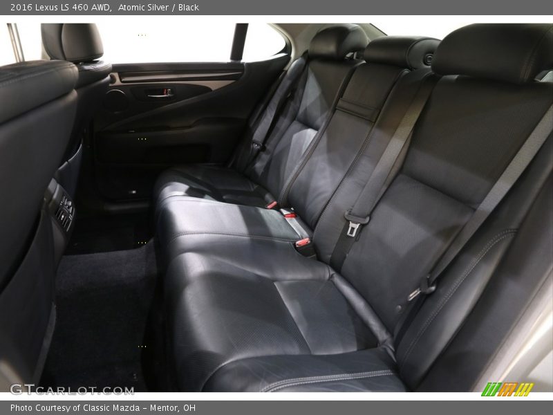Rear Seat of 2016 LS 460 AWD