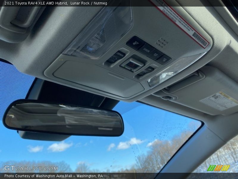 Lunar Rock / Nutmeg 2021 Toyota RAV4 XLE AWD Hybrid