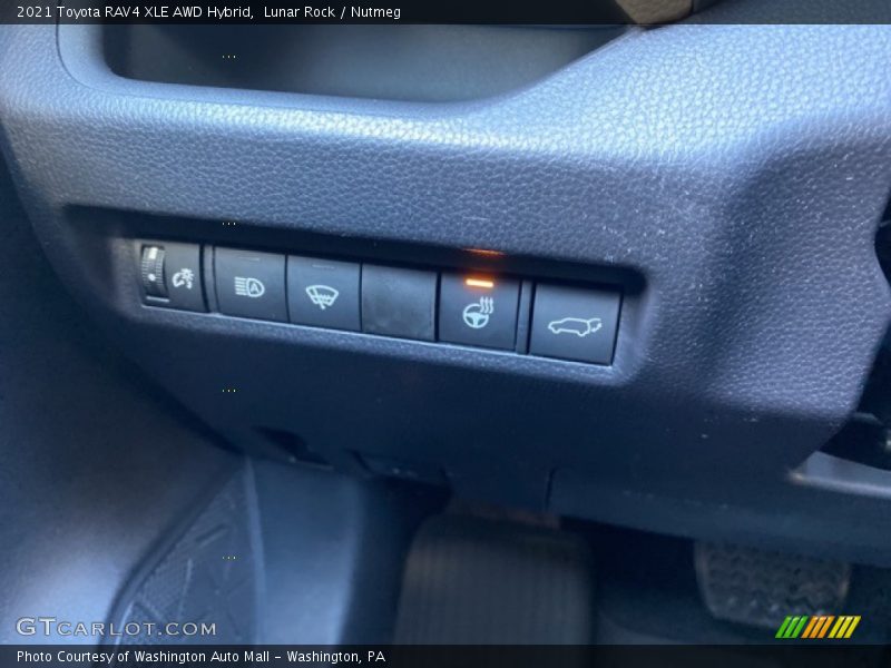 Lunar Rock / Nutmeg 2021 Toyota RAV4 XLE AWD Hybrid