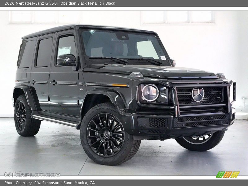 Obsidian Black Metallic / Black 2020 Mercedes-Benz G 550