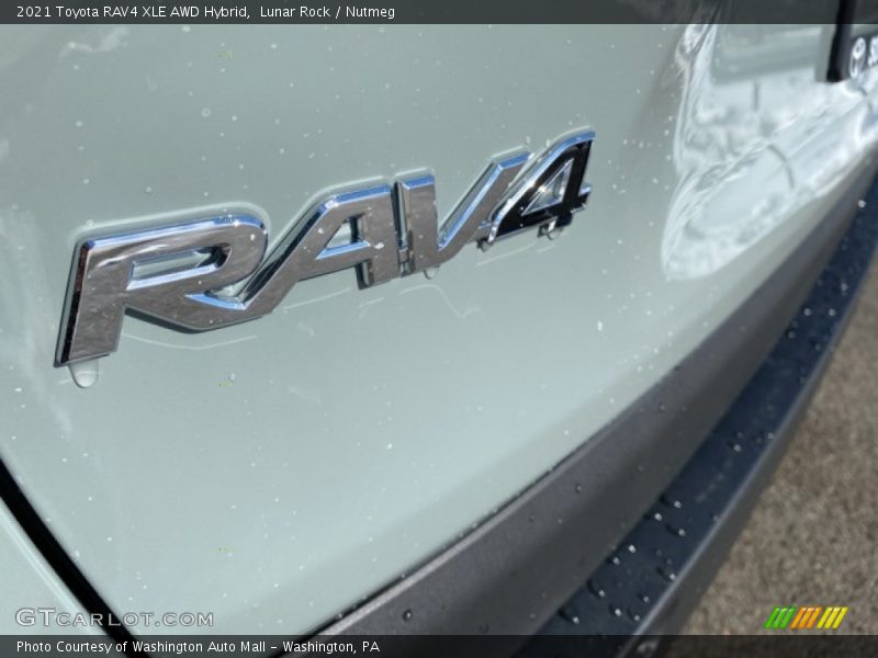 Lunar Rock / Nutmeg 2021 Toyota RAV4 XLE AWD Hybrid
