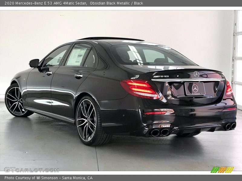 Obsidian Black Metallic / Black 2020 Mercedes-Benz E 53 AMG 4Matic Sedan