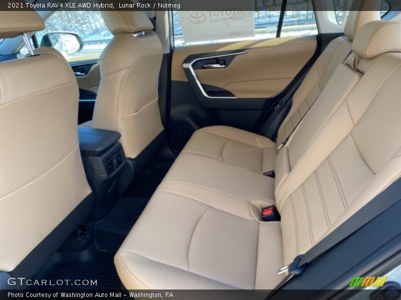 Lunar Rock / Nutmeg 2021 Toyota RAV4 XLE AWD Hybrid