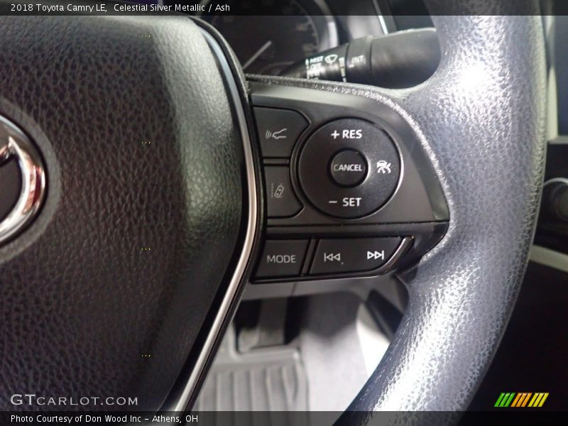 Celestial Silver Metallic / Ash 2018 Toyota Camry LE