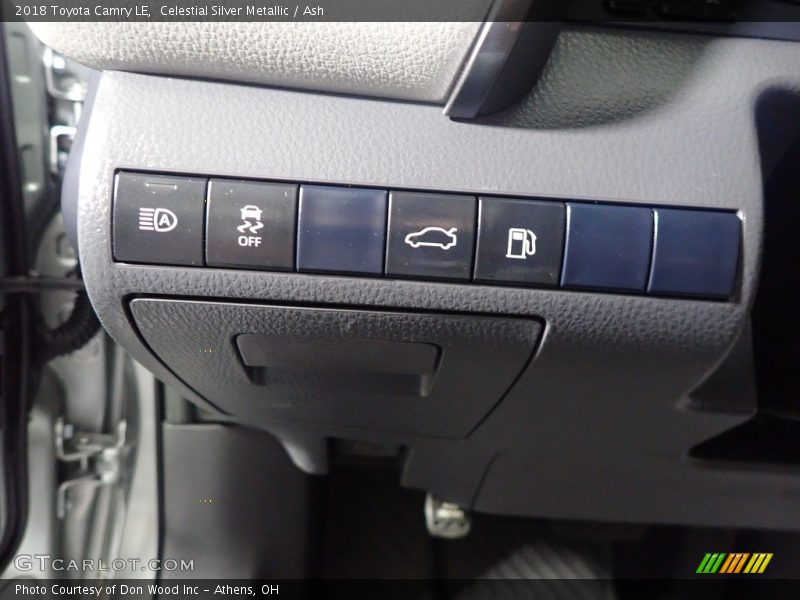 Celestial Silver Metallic / Ash 2018 Toyota Camry LE