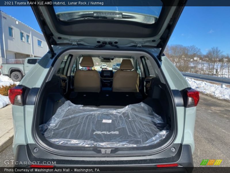 Lunar Rock / Nutmeg 2021 Toyota RAV4 XLE AWD Hybrid