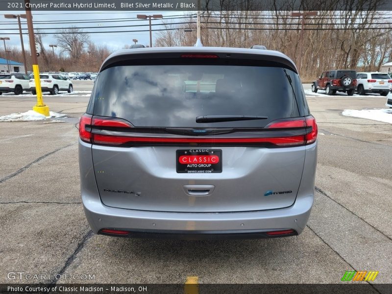 Billet Silver Metallic / Black 2021 Chrysler Pacifica Hybrid Limited