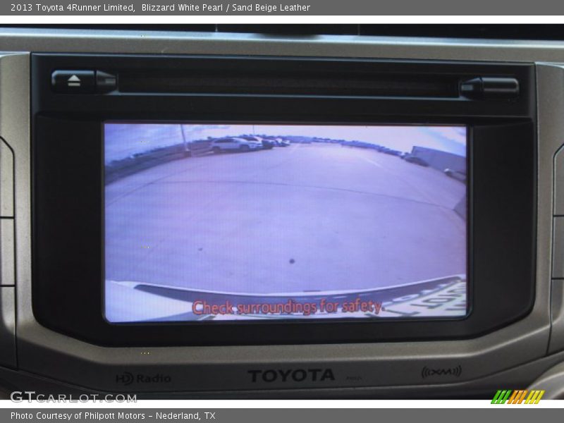 Blizzard White Pearl / Sand Beige Leather 2013 Toyota 4Runner Limited