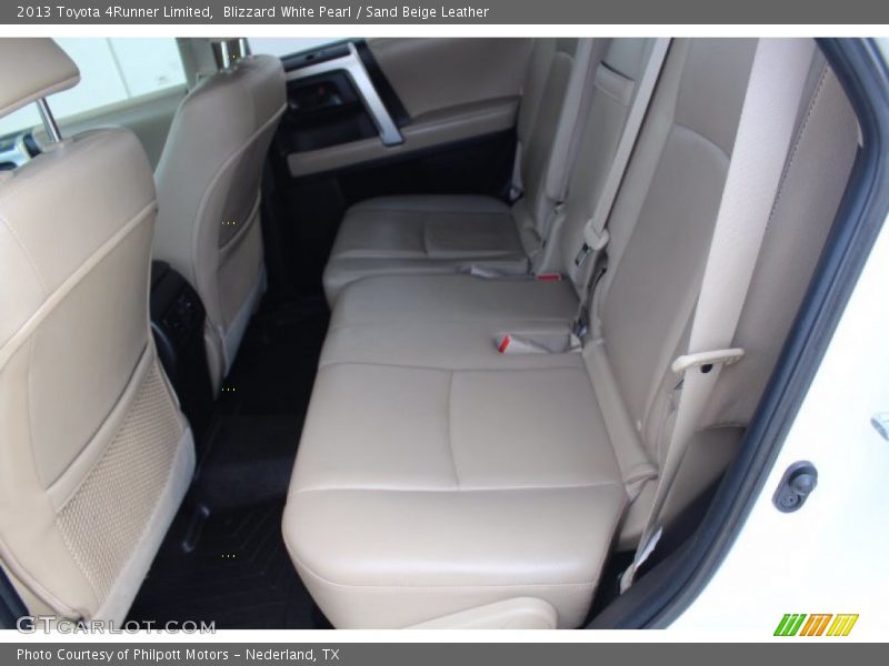 Blizzard White Pearl / Sand Beige Leather 2013 Toyota 4Runner Limited