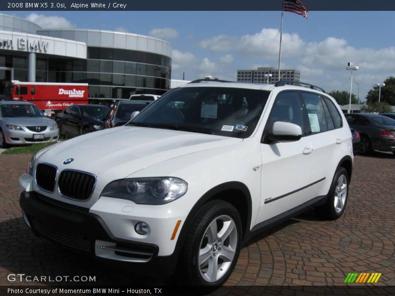 Alpine White / Grey 2008 BMW X5 3.0si