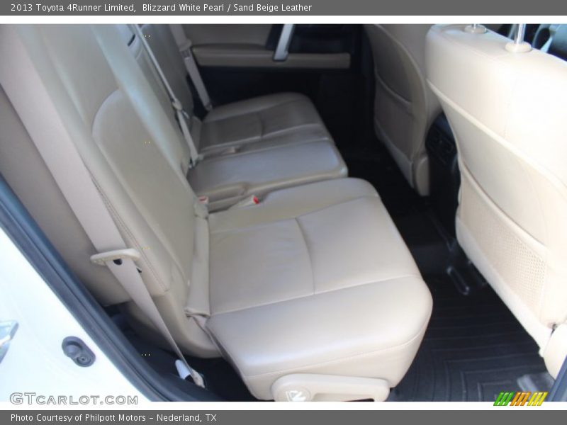 Blizzard White Pearl / Sand Beige Leather 2013 Toyota 4Runner Limited