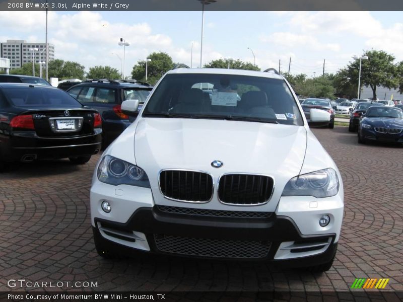 Alpine White / Grey 2008 BMW X5 3.0si