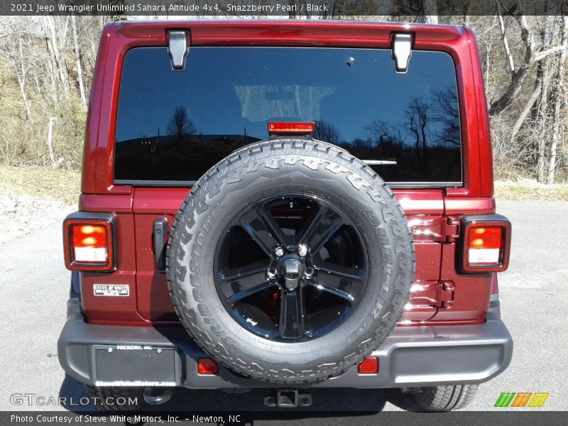 Snazzberry Pearl / Black 2021 Jeep Wrangler Unlimited Sahara Altitude 4x4