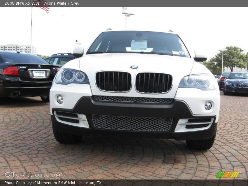 Alpine White / Grey 2008 BMW X5 3.0si