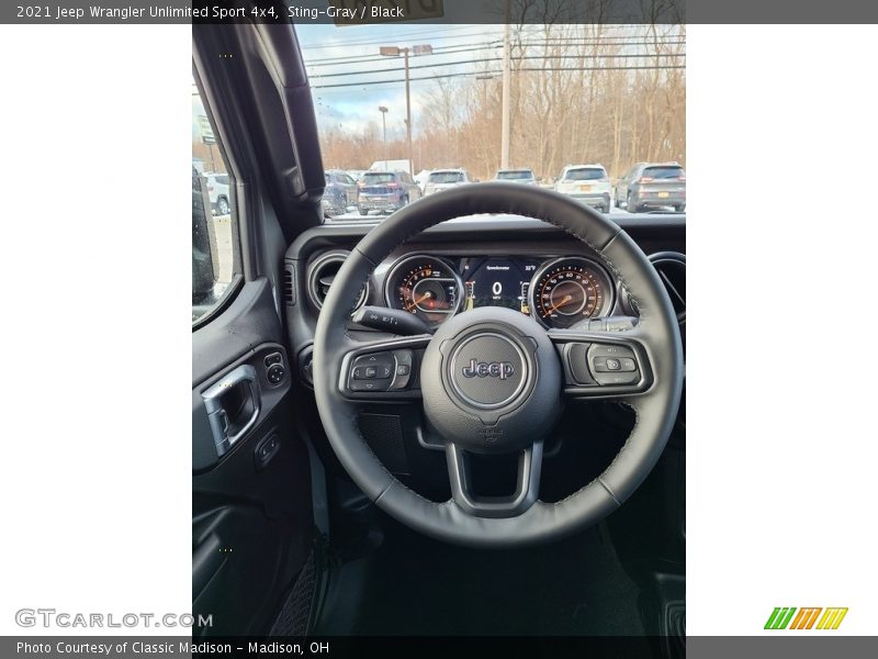 Sting-Gray / Black 2021 Jeep Wrangler Unlimited Sport 4x4