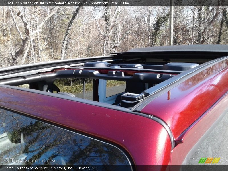 Snazzberry Pearl / Black 2021 Jeep Wrangler Unlimited Sahara Altitude 4x4