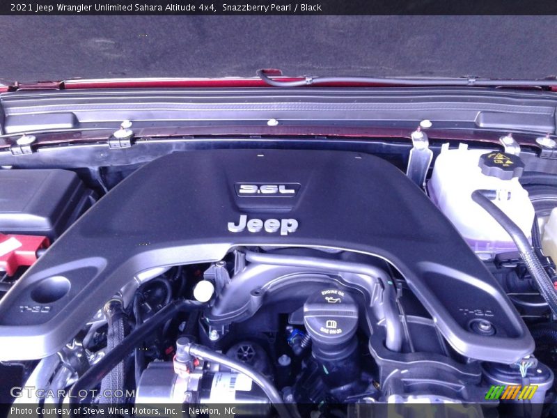 Snazzberry Pearl / Black 2021 Jeep Wrangler Unlimited Sahara Altitude 4x4