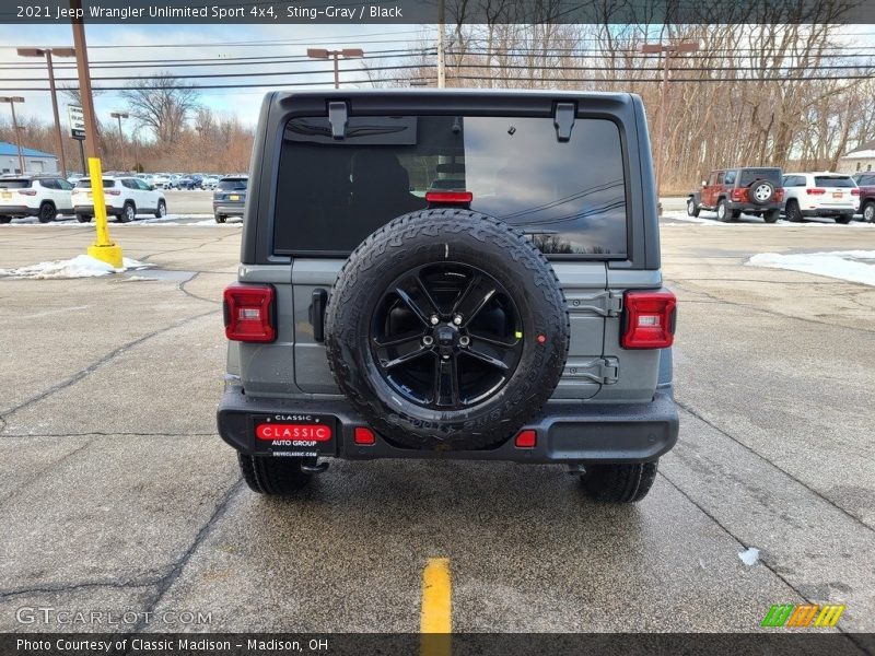 Sting-Gray / Black 2021 Jeep Wrangler Unlimited Sport 4x4