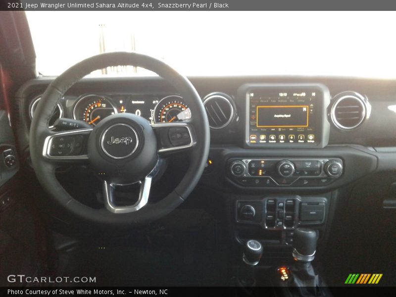 Snazzberry Pearl / Black 2021 Jeep Wrangler Unlimited Sahara Altitude 4x4