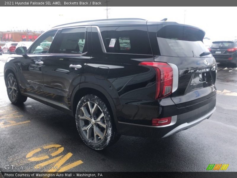 Becketts Black / Black 2021 Hyundai Palisade SEL AWD