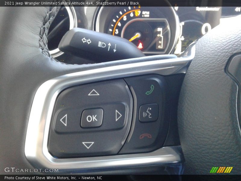 Snazzberry Pearl / Black 2021 Jeep Wrangler Unlimited Sahara Altitude 4x4