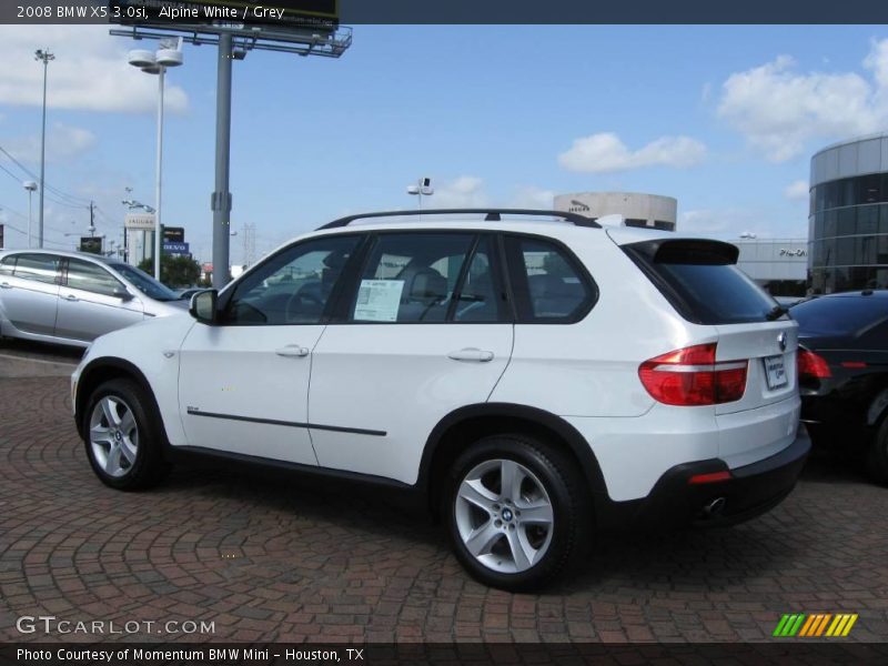Alpine White / Grey 2008 BMW X5 3.0si