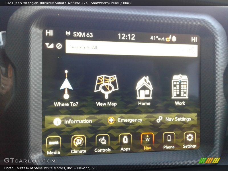 Snazzberry Pearl / Black 2021 Jeep Wrangler Unlimited Sahara Altitude 4x4