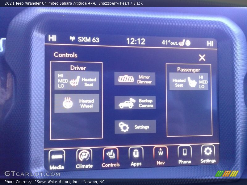 Snazzberry Pearl / Black 2021 Jeep Wrangler Unlimited Sahara Altitude 4x4