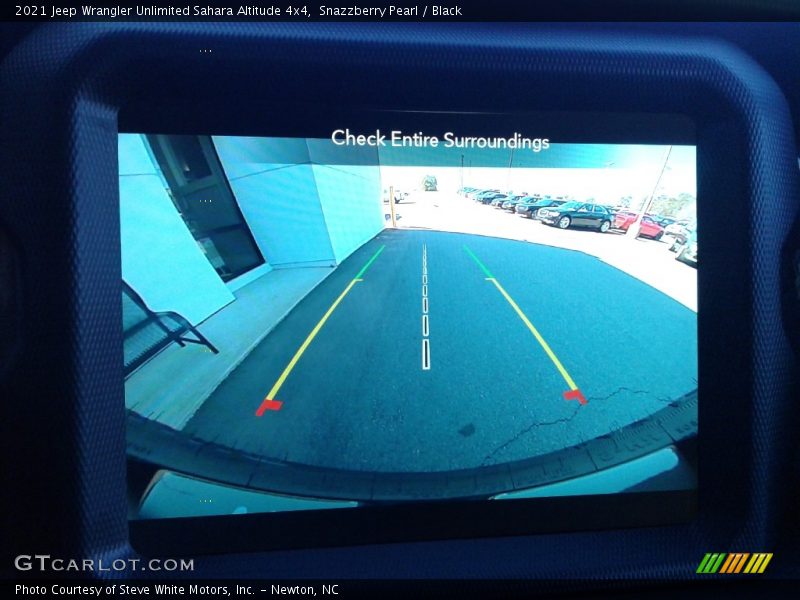 Snazzberry Pearl / Black 2021 Jeep Wrangler Unlimited Sahara Altitude 4x4