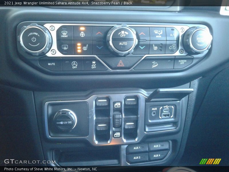 Snazzberry Pearl / Black 2021 Jeep Wrangler Unlimited Sahara Altitude 4x4