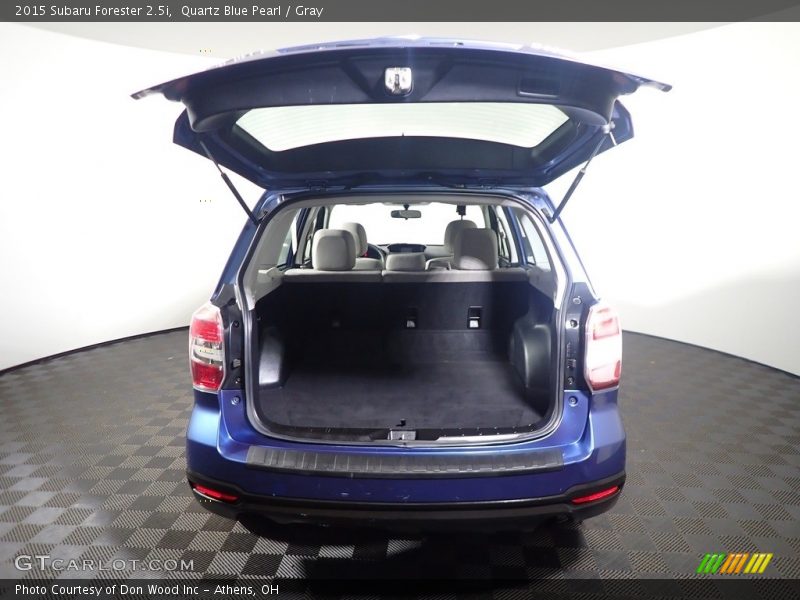 Quartz Blue Pearl / Gray 2015 Subaru Forester 2.5i