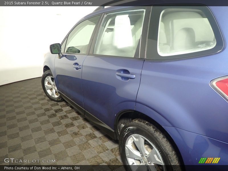 Quartz Blue Pearl / Gray 2015 Subaru Forester 2.5i