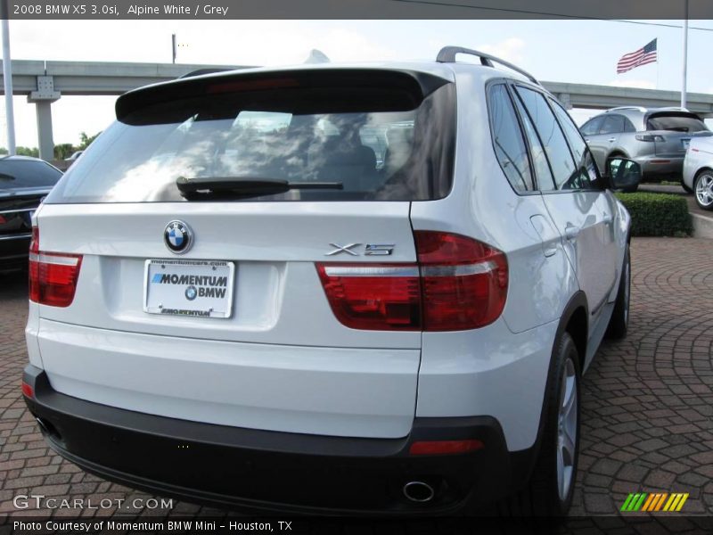 Alpine White / Grey 2008 BMW X5 3.0si