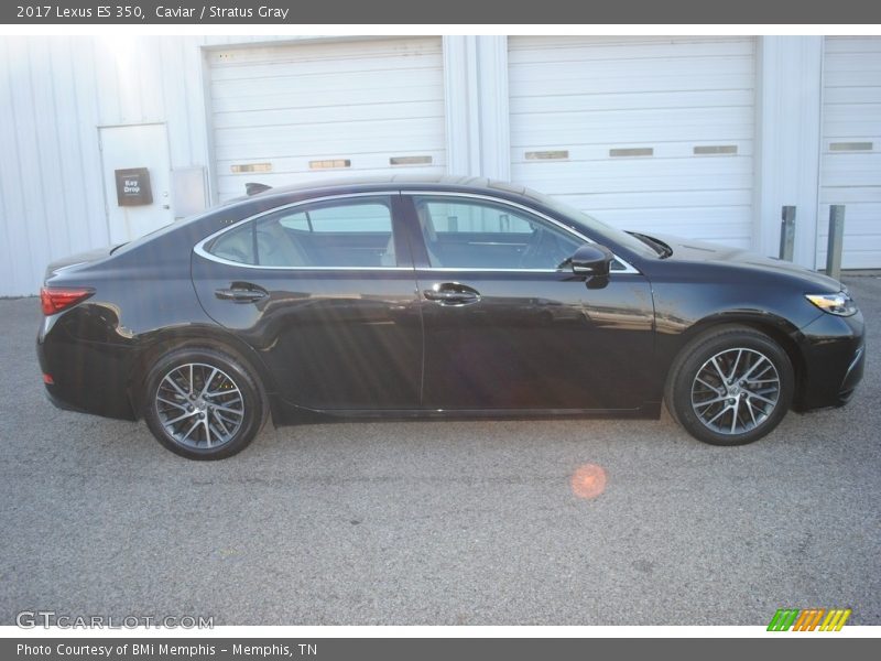 Caviar / Stratus Gray 2017 Lexus ES 350