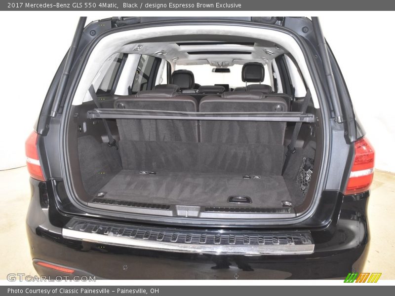  2017 GLS 550 4Matic Trunk