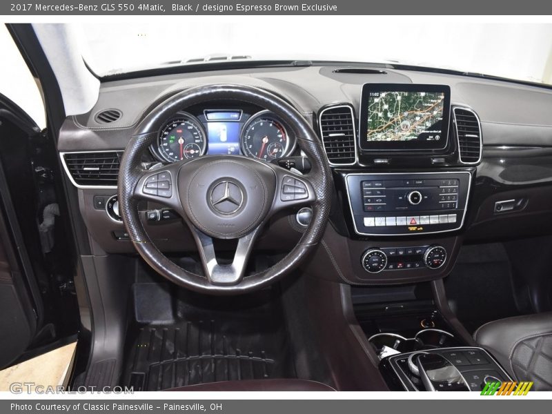 Dashboard of 2017 GLS 550 4Matic