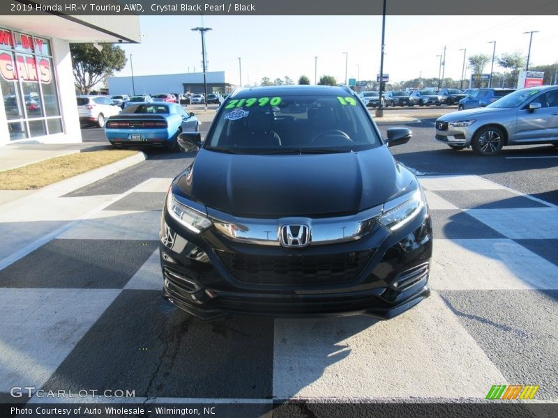 Crystal Black Pearl / Black 2019 Honda HR-V Touring AWD
