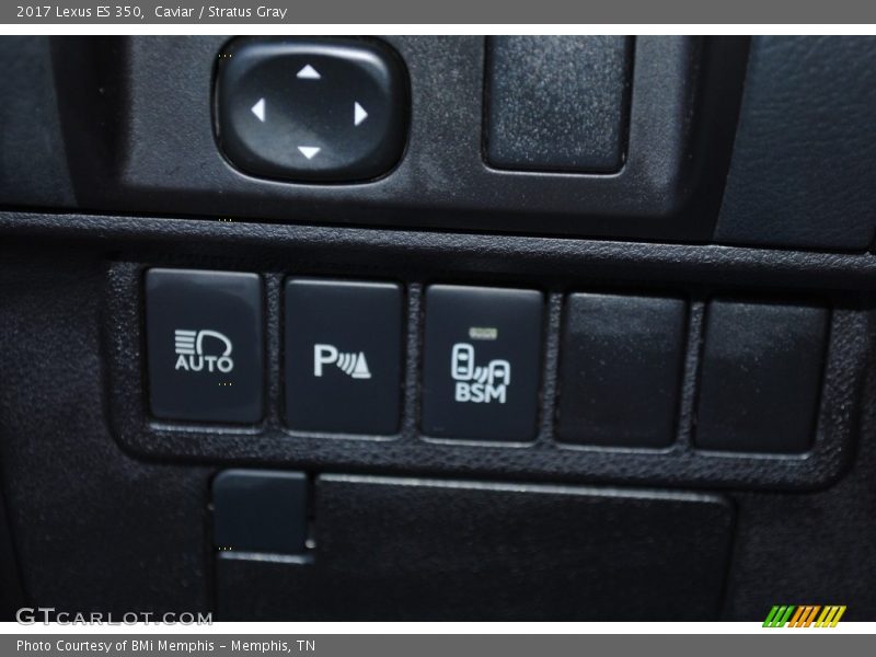 Caviar / Stratus Gray 2017 Lexus ES 350