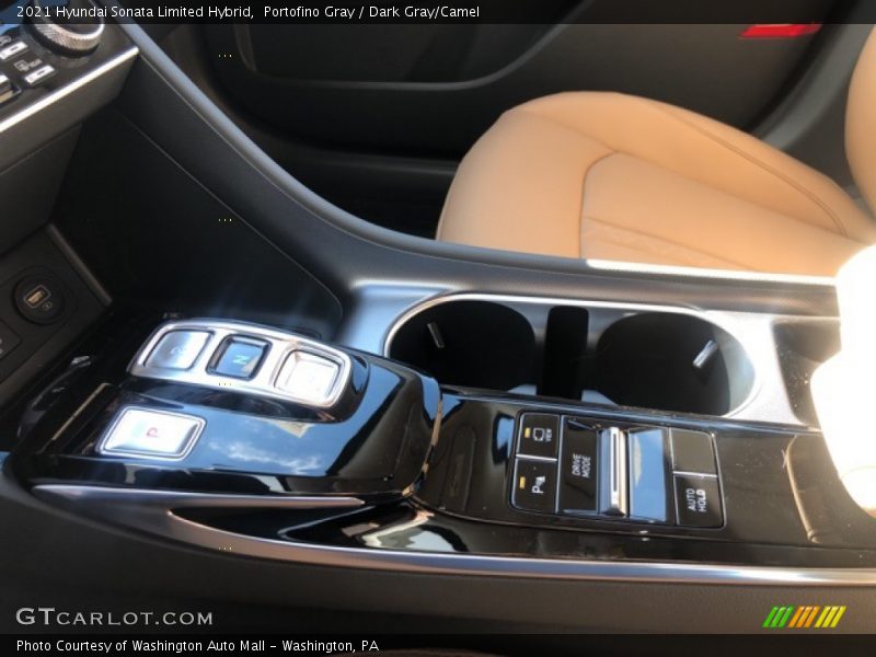 Portofino Gray / Dark Gray/Camel 2021 Hyundai Sonata Limited Hybrid
